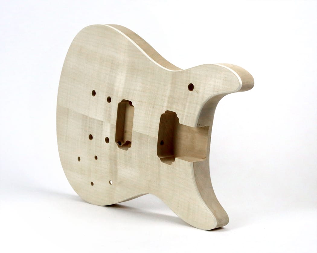 Pit Bull Guitars PRS-1F Electric Guitar Kit - Flame Maple - view 4