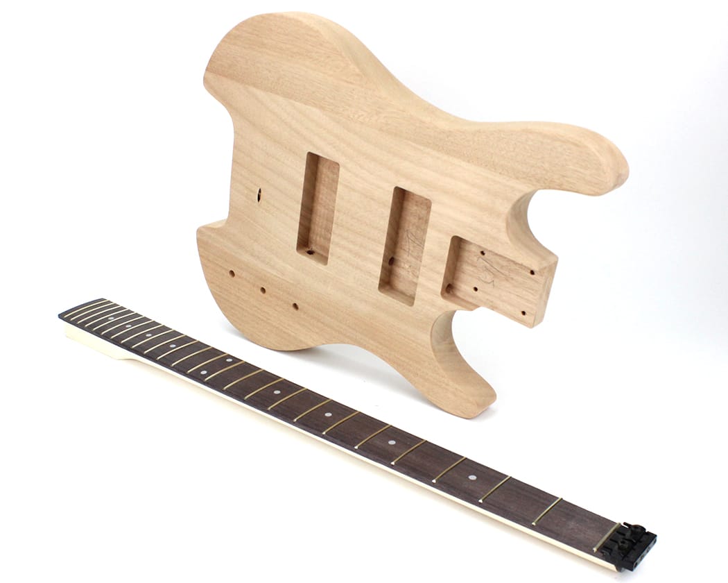 Pit Bull Guitars SHB-4 Headless Electric Bass Guitar Kit - view 6