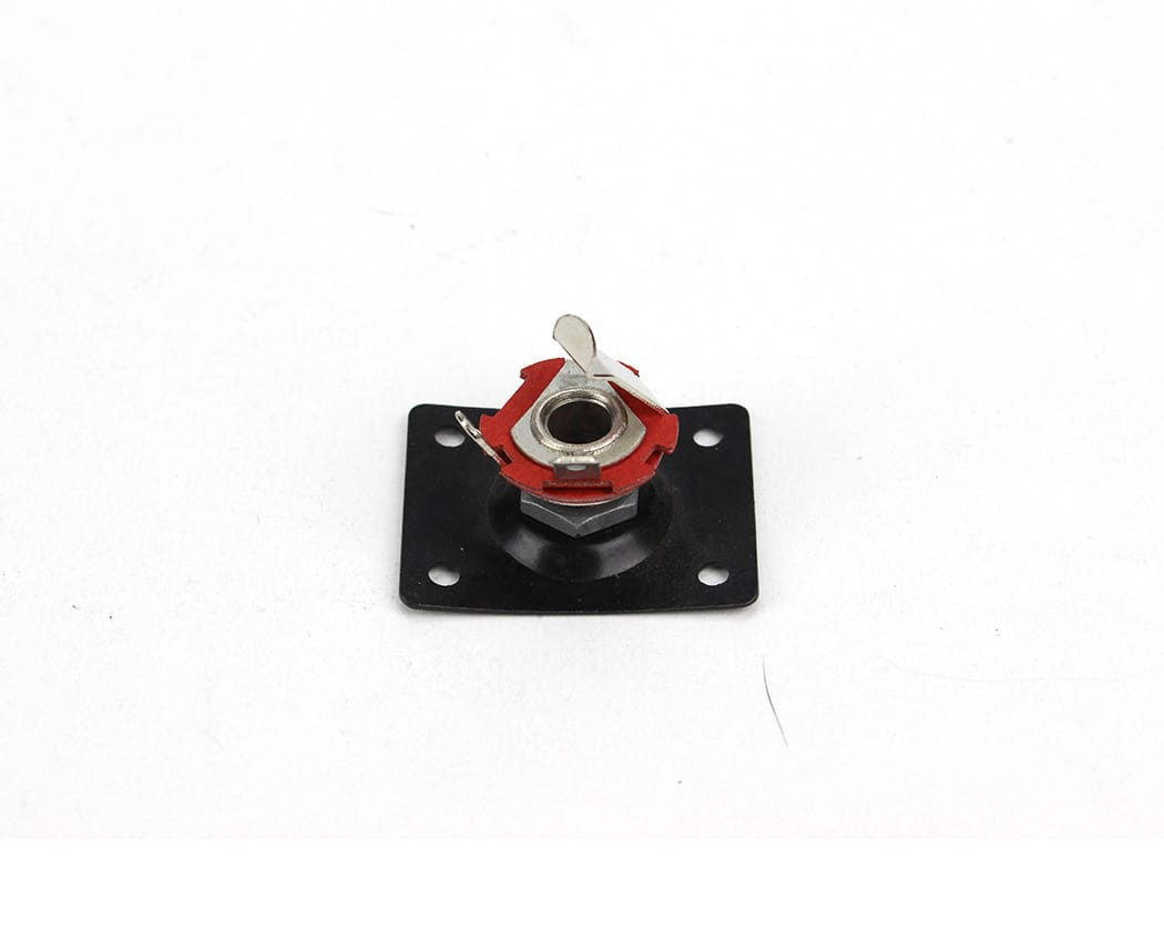PBG Output Jack - Square - for Gibson style kits - Black - view 2