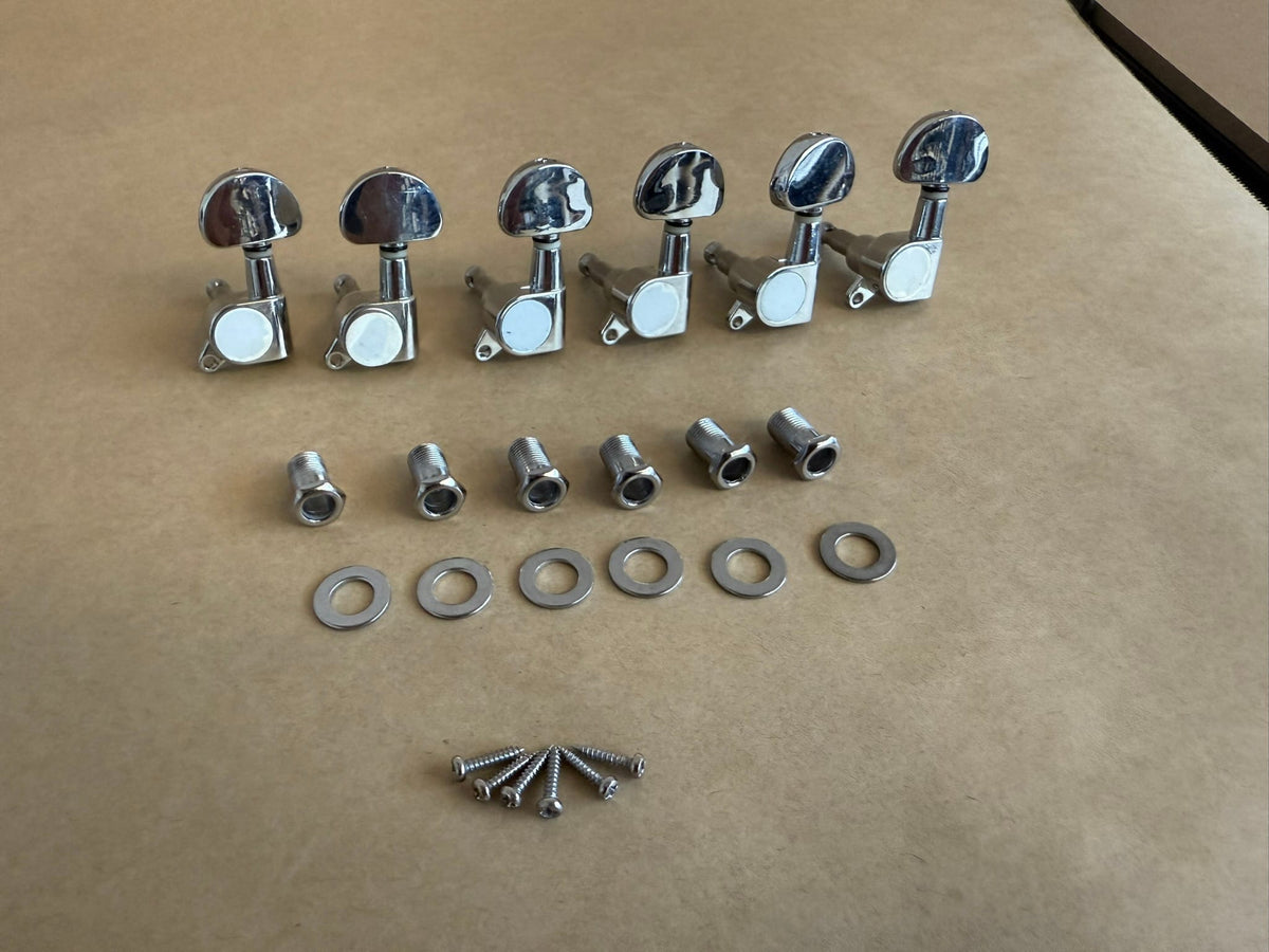 PBG Tuner (Machine Head) - Mushroom Head Style - set of 6 - view 6