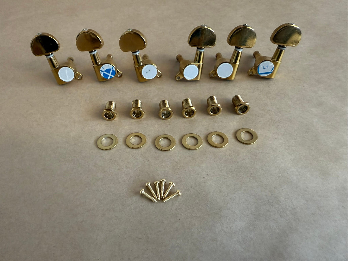 PBG Tuner (Machine Head) - Mushroom Head Style - set of 6 - view 7