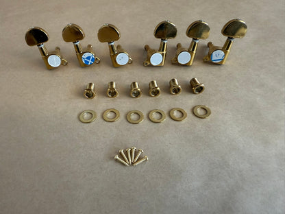 PBG Tuner (Machine Head) - Mushroom Head Style - set of 6 - view 7