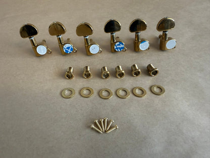 PBG Tuner (Machine Head) - Mushroom Head Style - set of 6 - view 8
