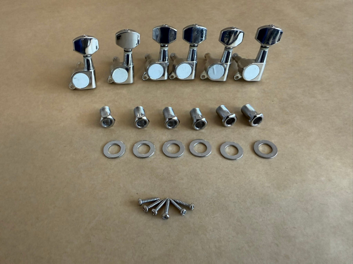 PBG Tuner (Machine Head) - Small Square Style - set of 6 - view 6