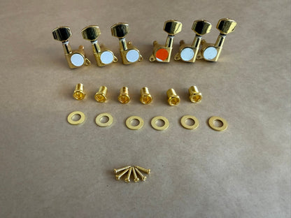 PBG Tuner (Machine Head) - Small Square Style - set of 6 - view 7