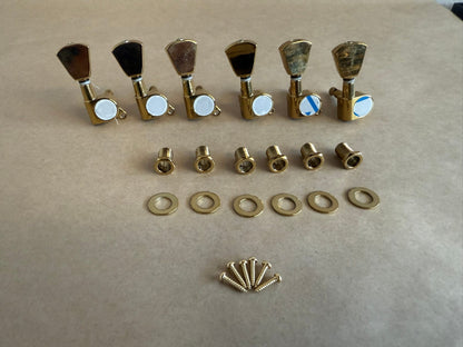 PBG Tuner (Machine Head) - Tulip Head Style - set of 6 - view 6
