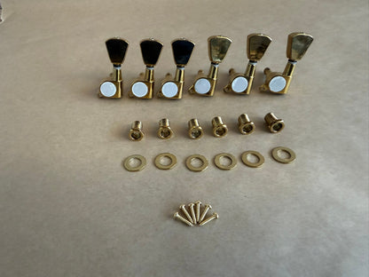 PBG Tuner (Machine Head) - Tulip Head Style - set of 6 - view 7
