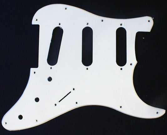 PBG ST Style SSS Pickguard - White