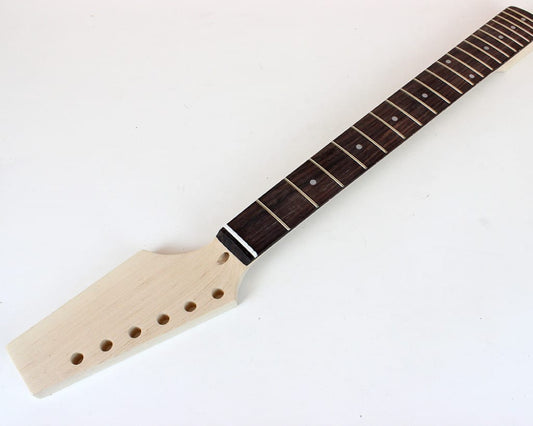 21 Fret Maple Neck w/Rosewood Fretboard for ST Style Kits (Left Handed)