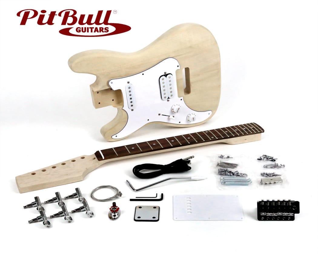 ST-1JR 3/4 Size DIY Electric Guitar Kit (Left-handed)