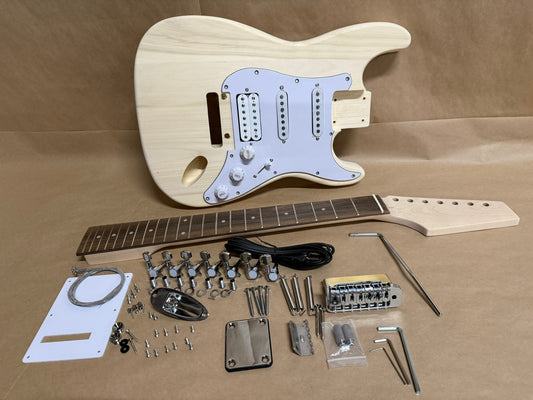 ST-7 DIY Electric Guitar Kit 2-Post Tremolo