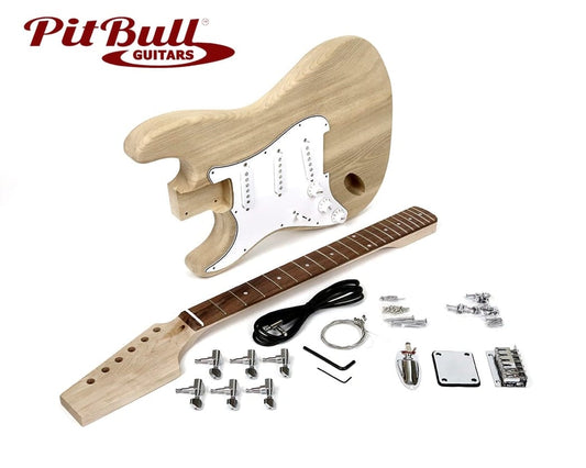 Pit Bull Guitars STA-1HTL Hardtail Electric Guitar Kit (Left-Handed)