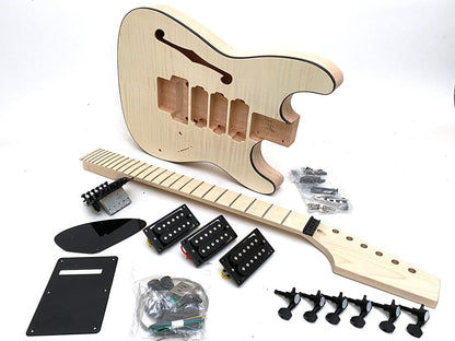 STH-1F Thinline Style DIY Electric Guitar Kit
