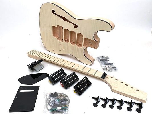 STH-1F Thinline Style DIY Electric Guitar Kit