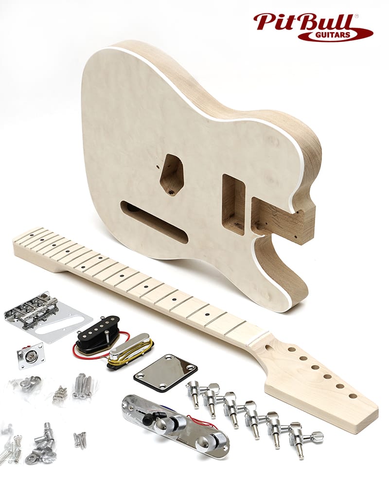 Pit Bull Guitars DTQ-1W Electric Guitar Kit