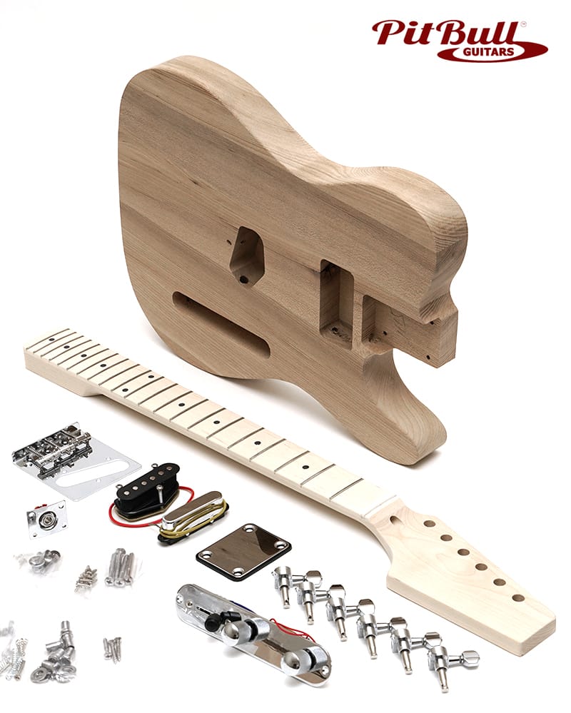 TLA-1 Ash Body DIY Electric Guitar Kit