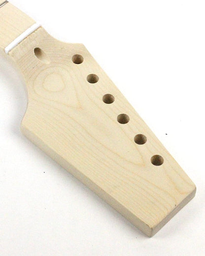 27" Maple Neck for ST Style Kits - Maple Fretboard - view 4