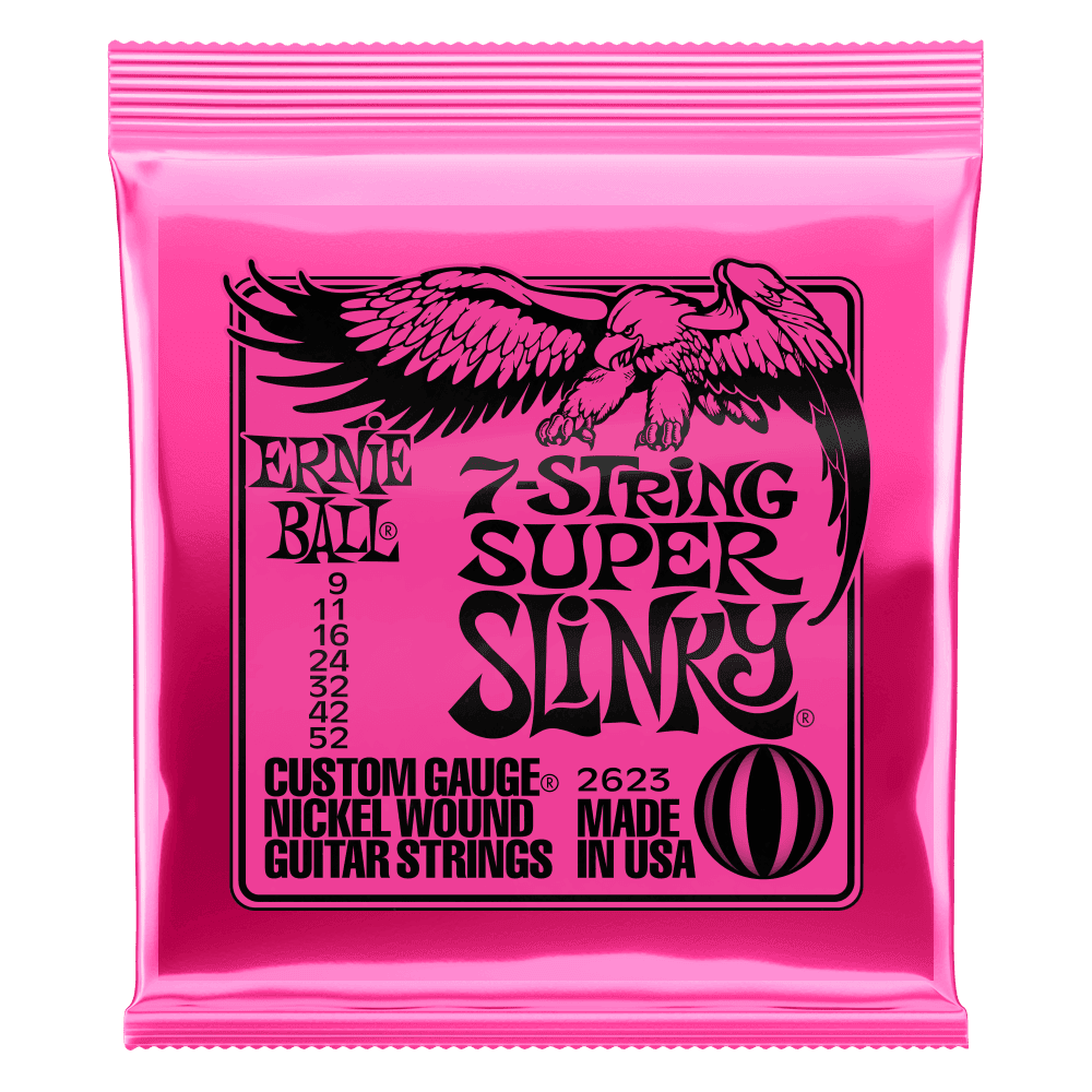 Ernie Ball 7 String Super Slinky Electric Guitar Strings