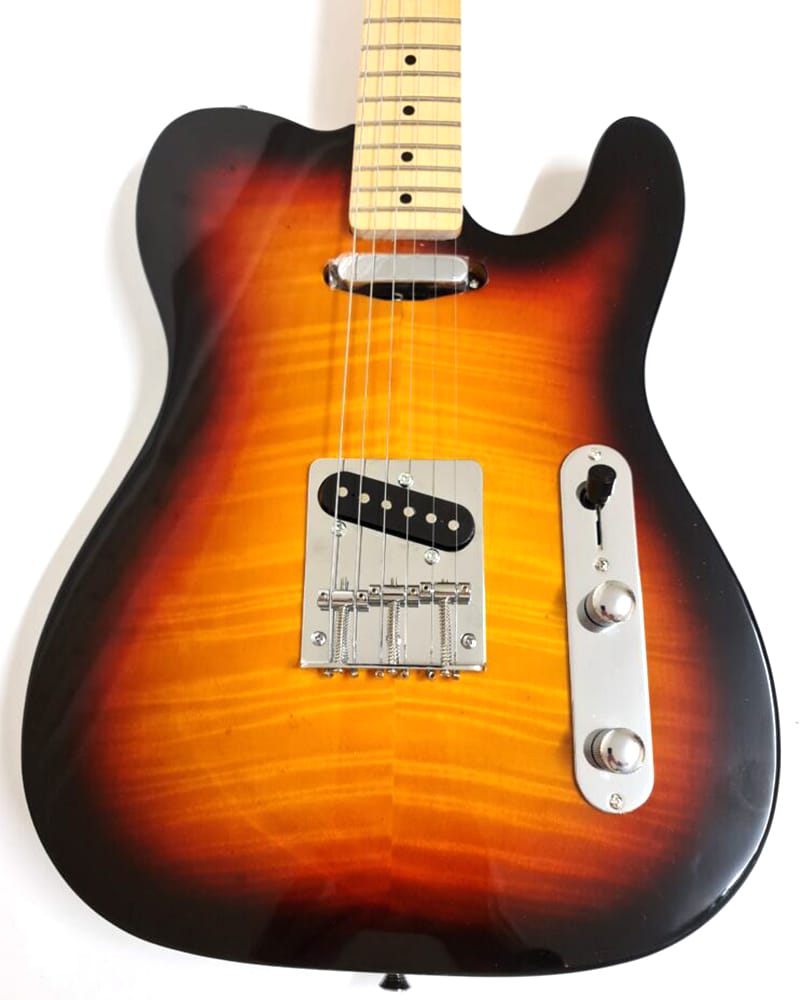 Pit Bull Guitars TLS-1 Finished Guitar - Tobacco Burst - view 3