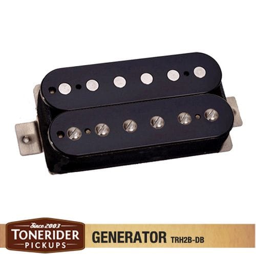 Tonerider H2B-BK Generator Bridge - Black (Humbucker)