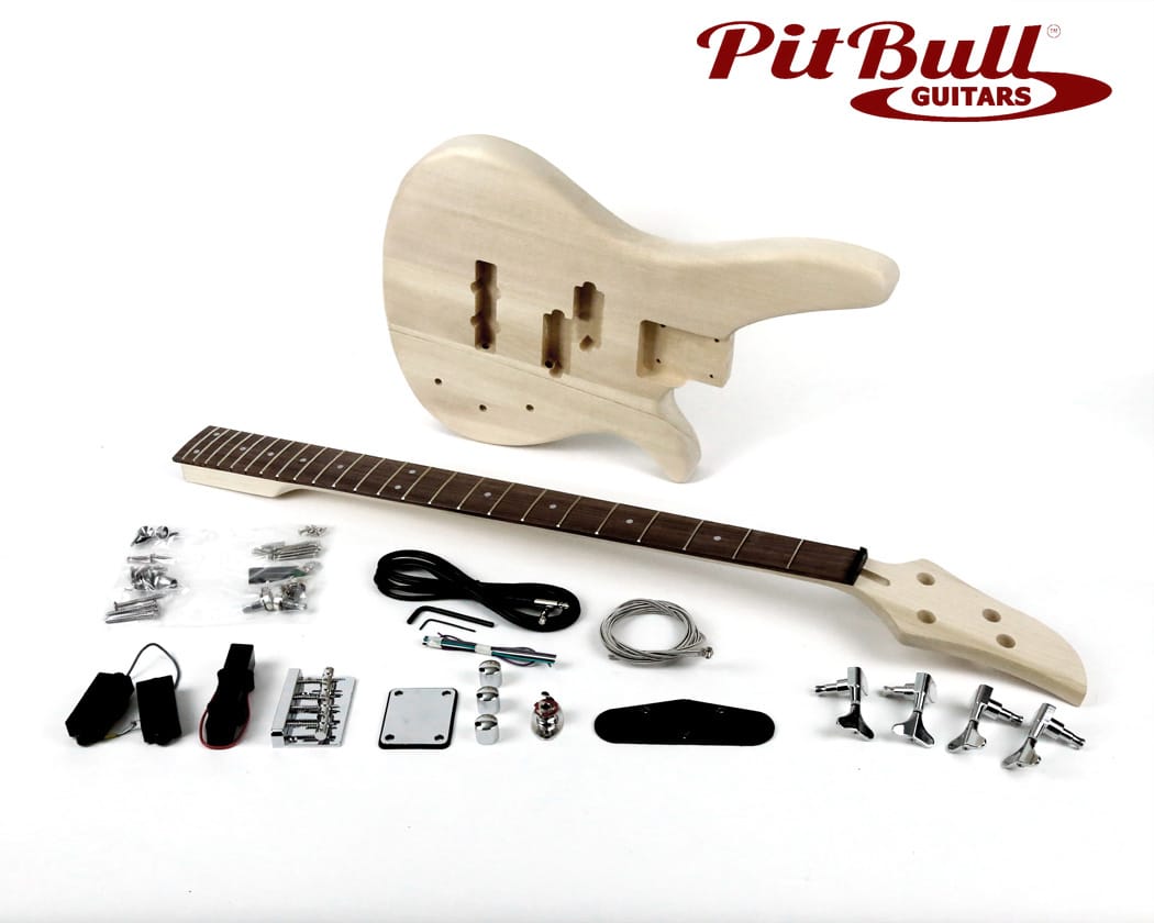 Pit Bull Guitars YB-4 Electric Bass Guitar Kit