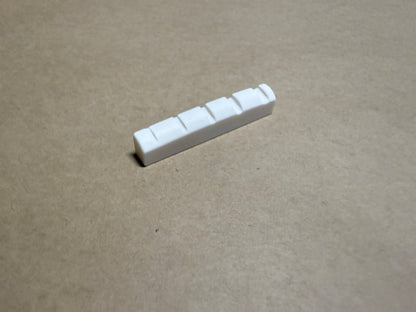 PBG Bone Nut for G type 5 String Bass Guitar Kits - Bleached White - view 2