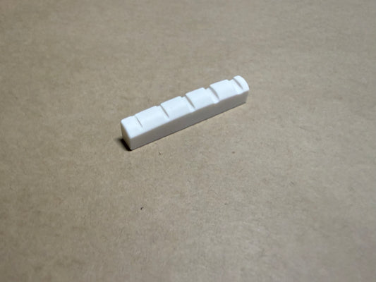 PBG Bone Nut for G type 5 String Bass Guitar Kits - Bleached White - view 2