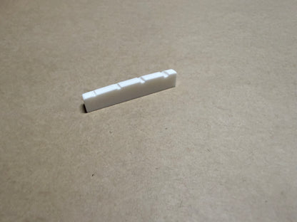 PBG Bone Nut for Left-Handed G type 4 String Bass Guitar Kits - Bleached White - view 2