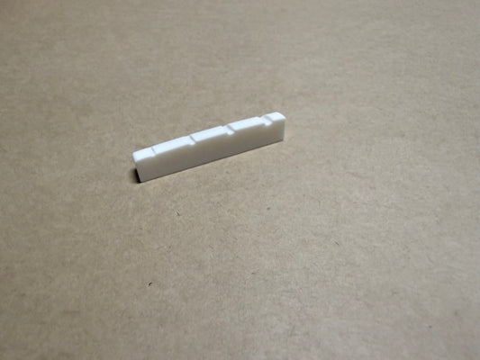 PBG Bone Nut for Left-Handed G type 4 String Bass Guitar Kits - Bleached White - view 2