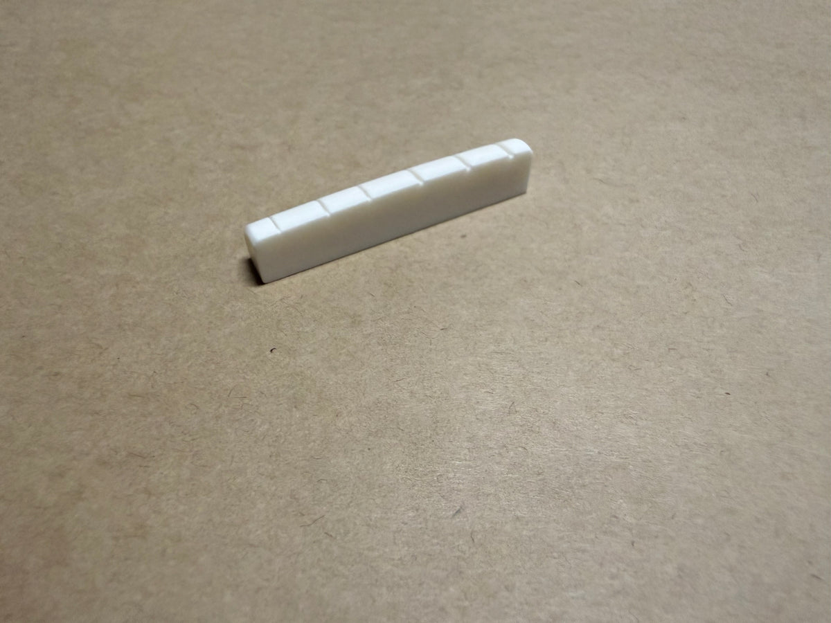 PBG Bone Nut for Left-Handed G type 6 String Guitar Kits - Bleached White - view 2