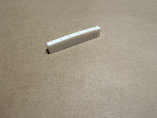 PBG Bone Nut for Left-Handed G type 6 String Guitar Kits - Bleached White - view 2