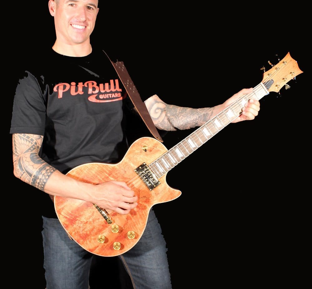 Pit Bull Guitars Logo T-Shirt (2XL) - view 3