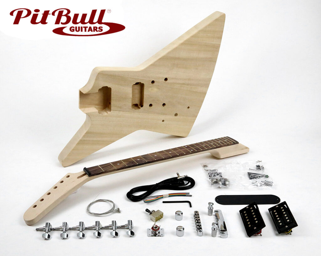 Left Handed Guitar Kits Pit Bull Guitars